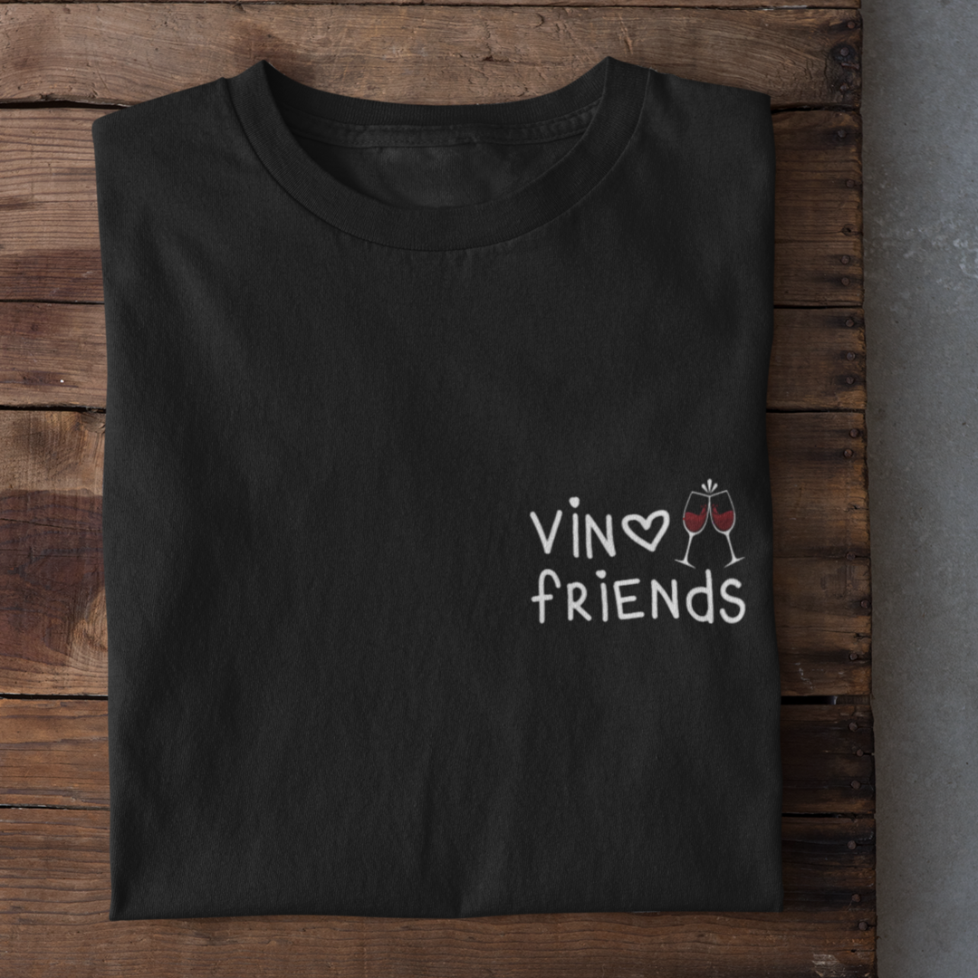 Vinofriends - Herren Bio-Baumwolle T-Shirt