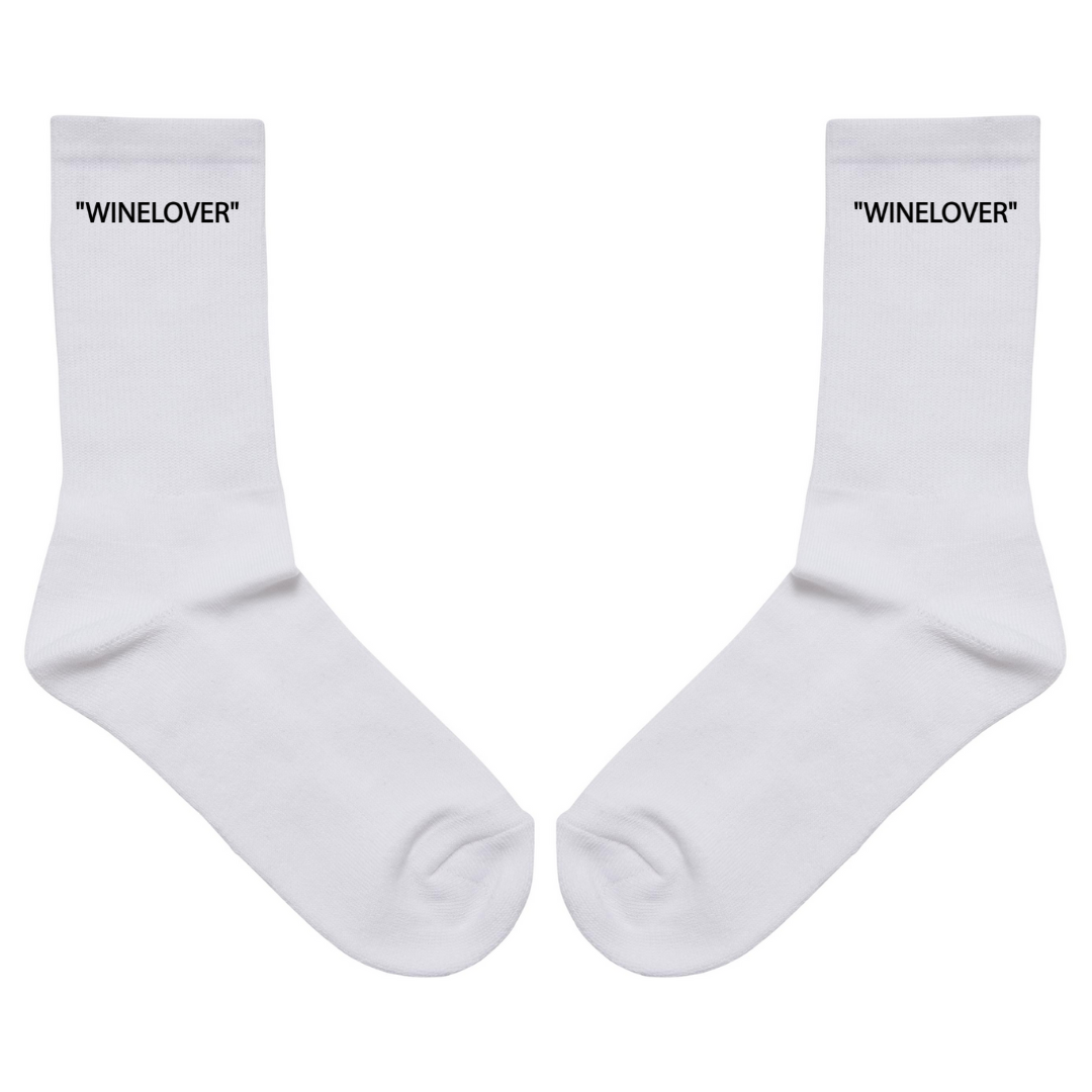 "WINELOVER" - Socken