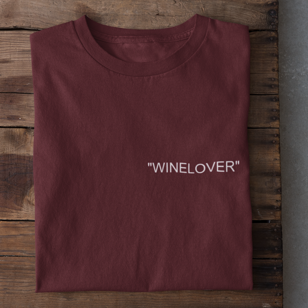 "WINELOVER" - Herrenshirt