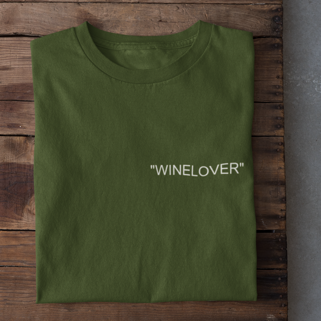 "WINELOVER" - Herrenshirt