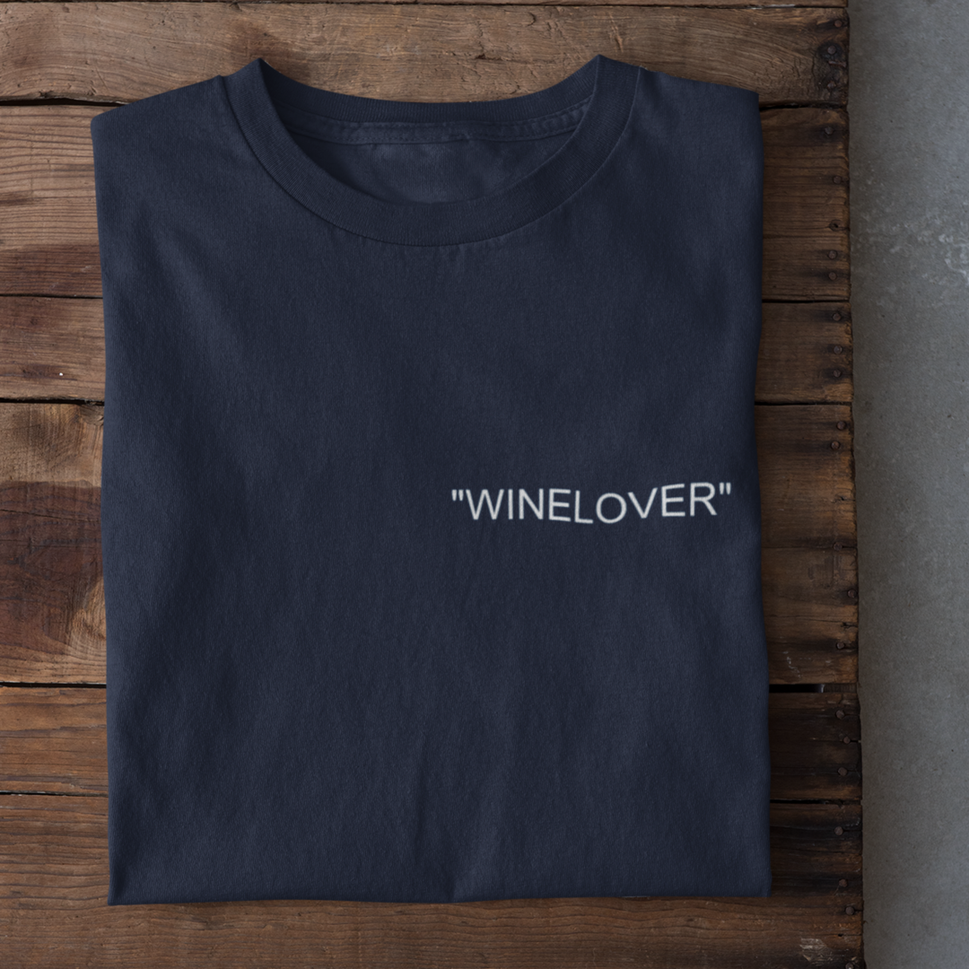 "WINELOVER" - Herrenshirt