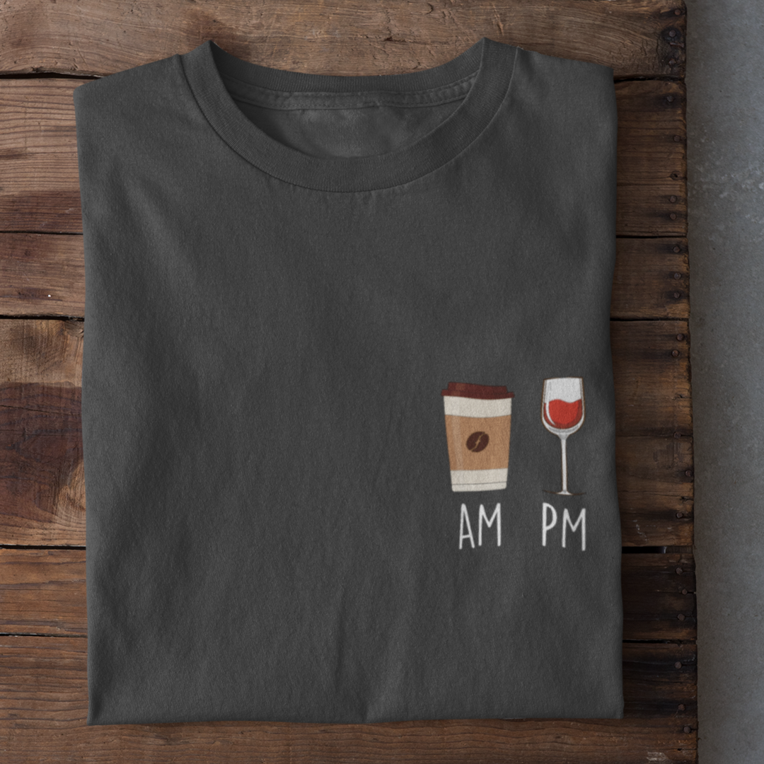 AM PM - Herren Bio-Baumwolle T-Shirt