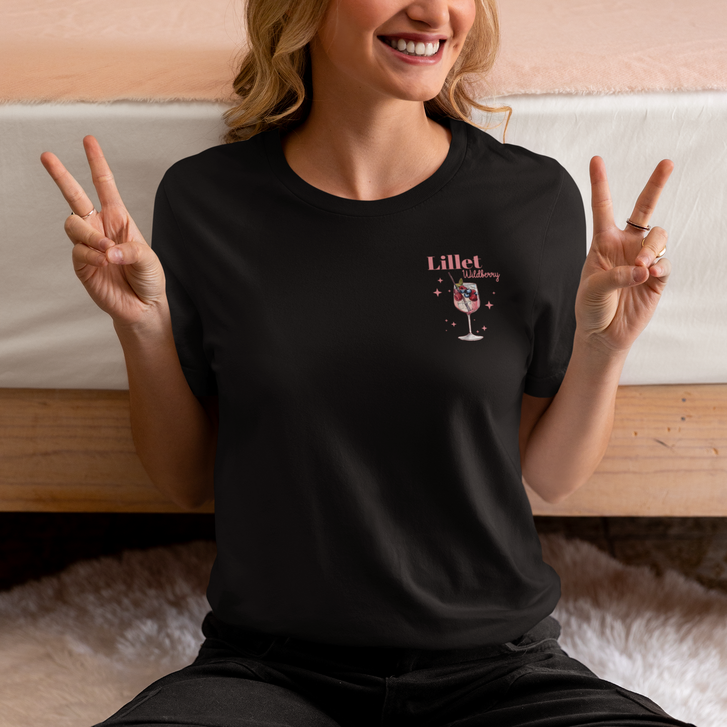 Wildberry Lillet Glow - Damen Bio-Baumwoll T-Shirt