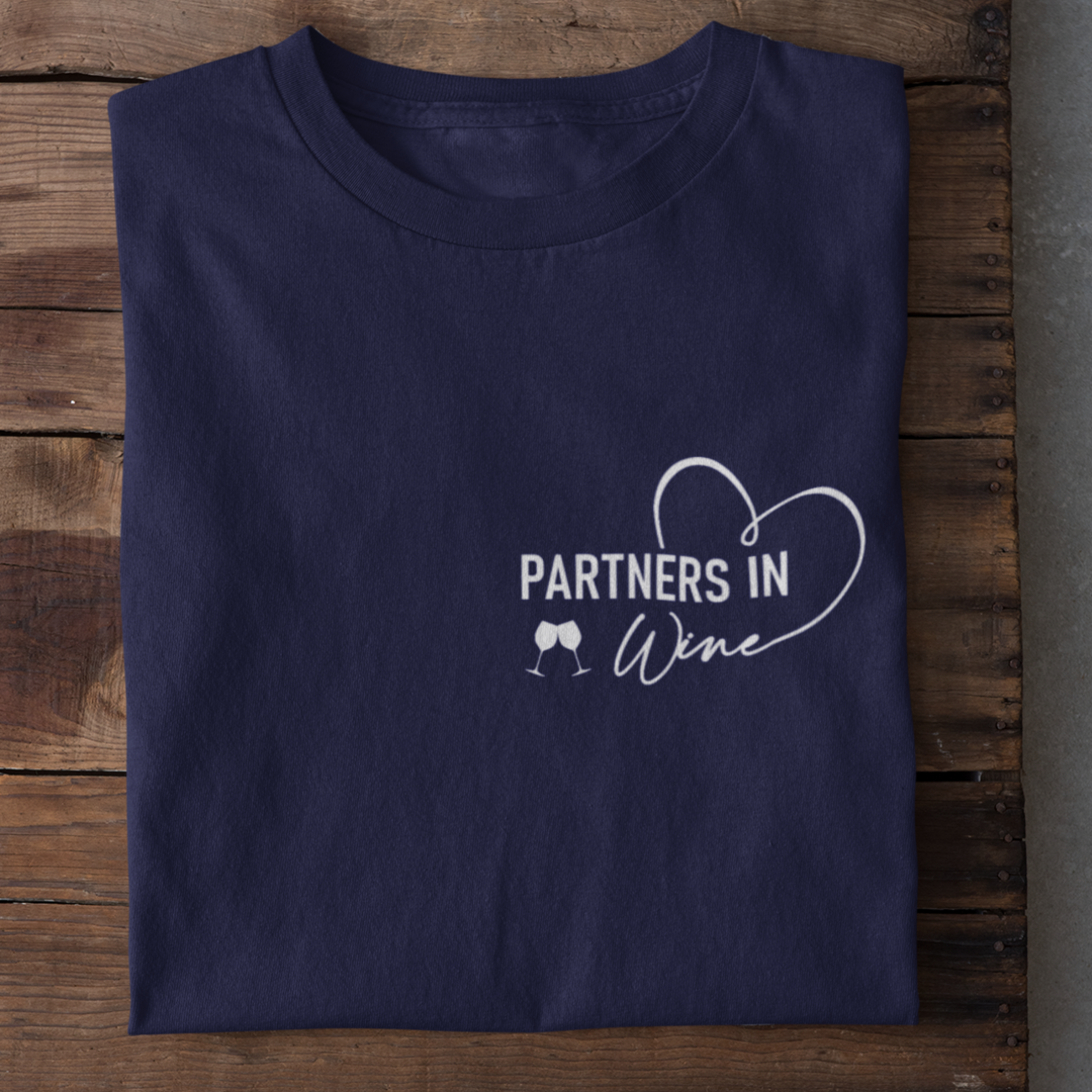 Partners in Wine - Damen Bio-Baumwoll T-Shirt