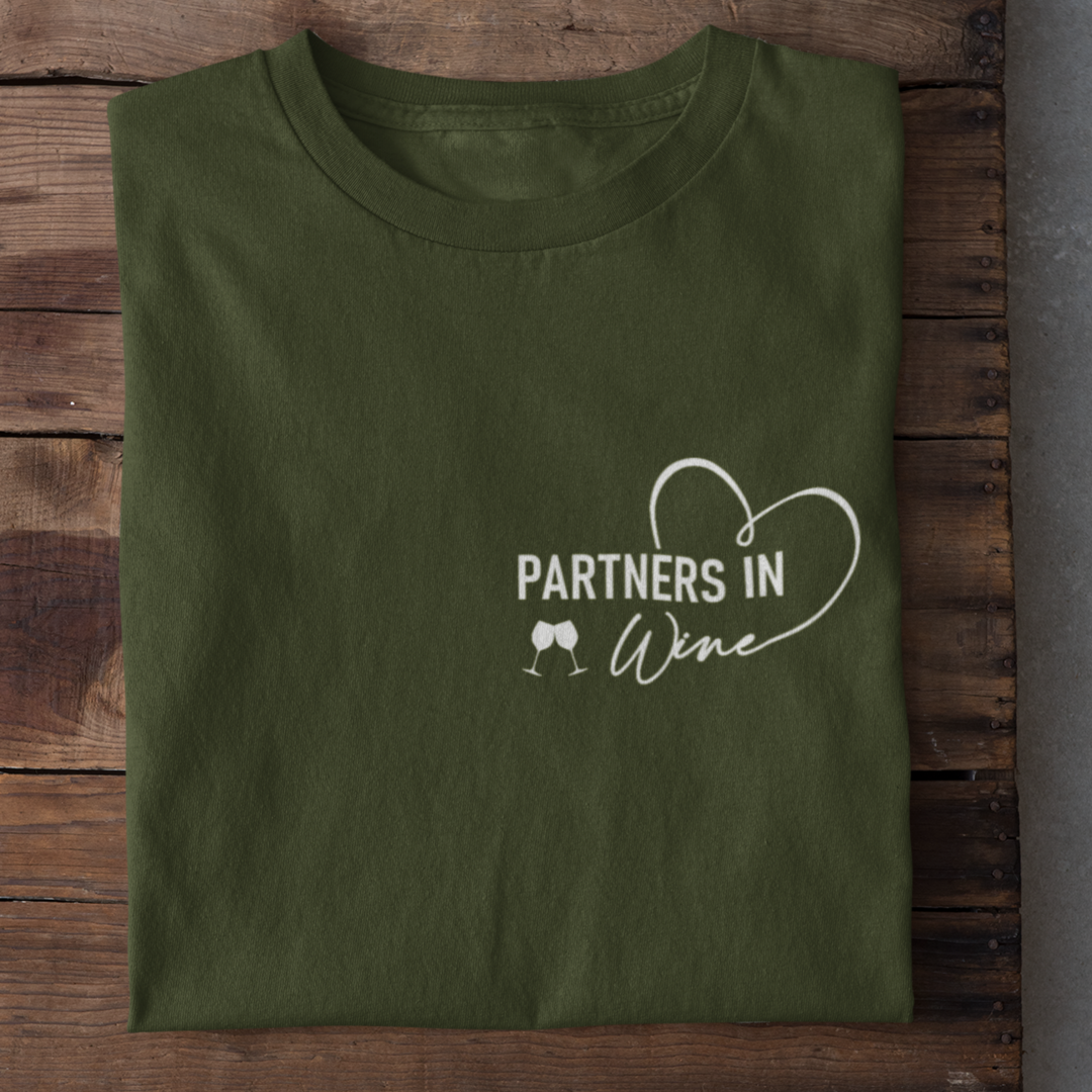 Partners in Wine - Herren Bio-Baumwolle T-Shirt
