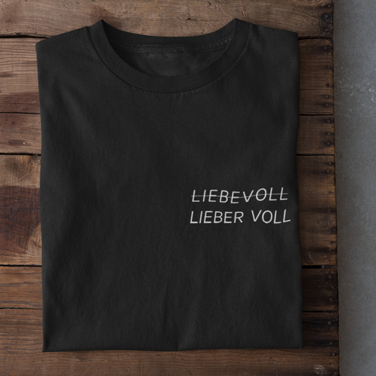 LIEBERVOLL - Damen Bio-Baumwoll T-Shirt