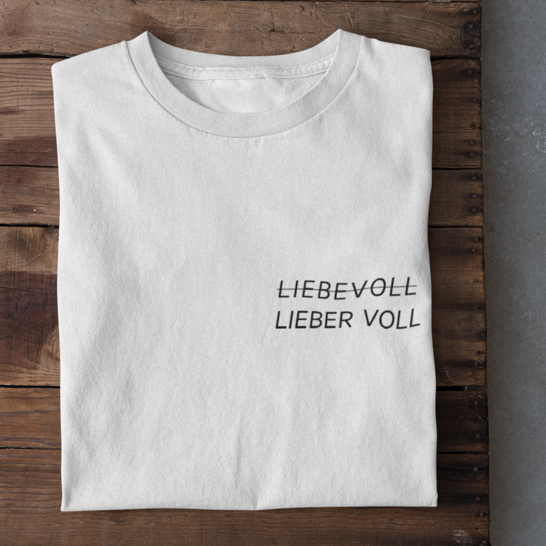 LIEBERVOLL - Damen Bio-Baumwoll T-Shirt