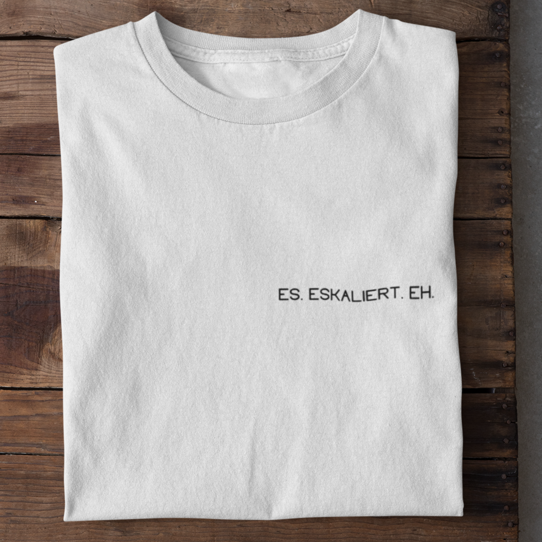 SALE - ES. ESKALIERT. EH. - Herrenshirt - DTG Aufdruck