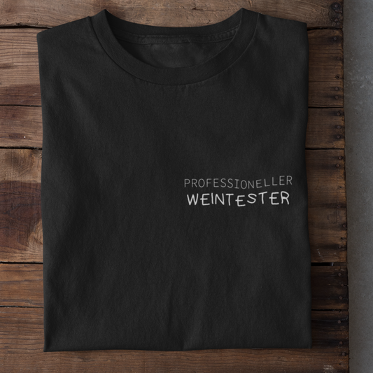Professioneller Weintester - Herrenshirt