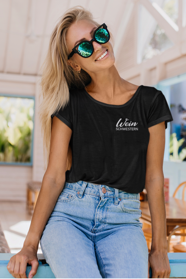 Wein Schwestern Damen T Shirt vinofriends Vinofriends