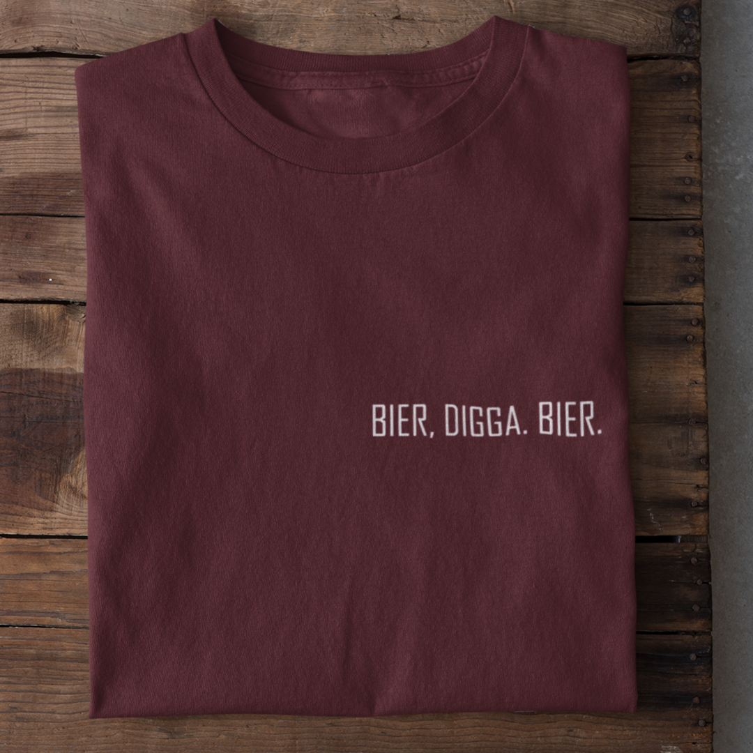 BIER, DIGGA. BIER. - Herrenshirt
