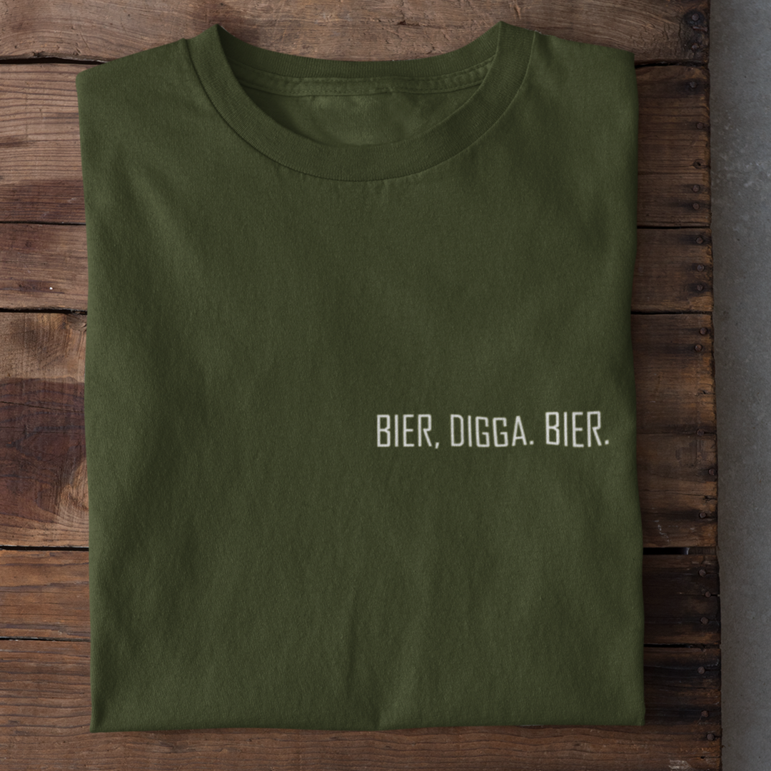 BIER, DIGGA. BIER. - Herrenshirt