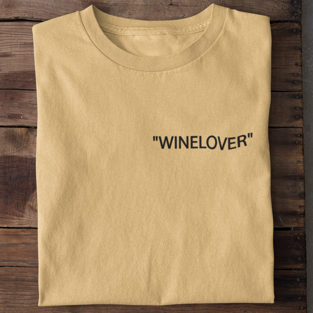 "WINELOVER" - Herrenshirt